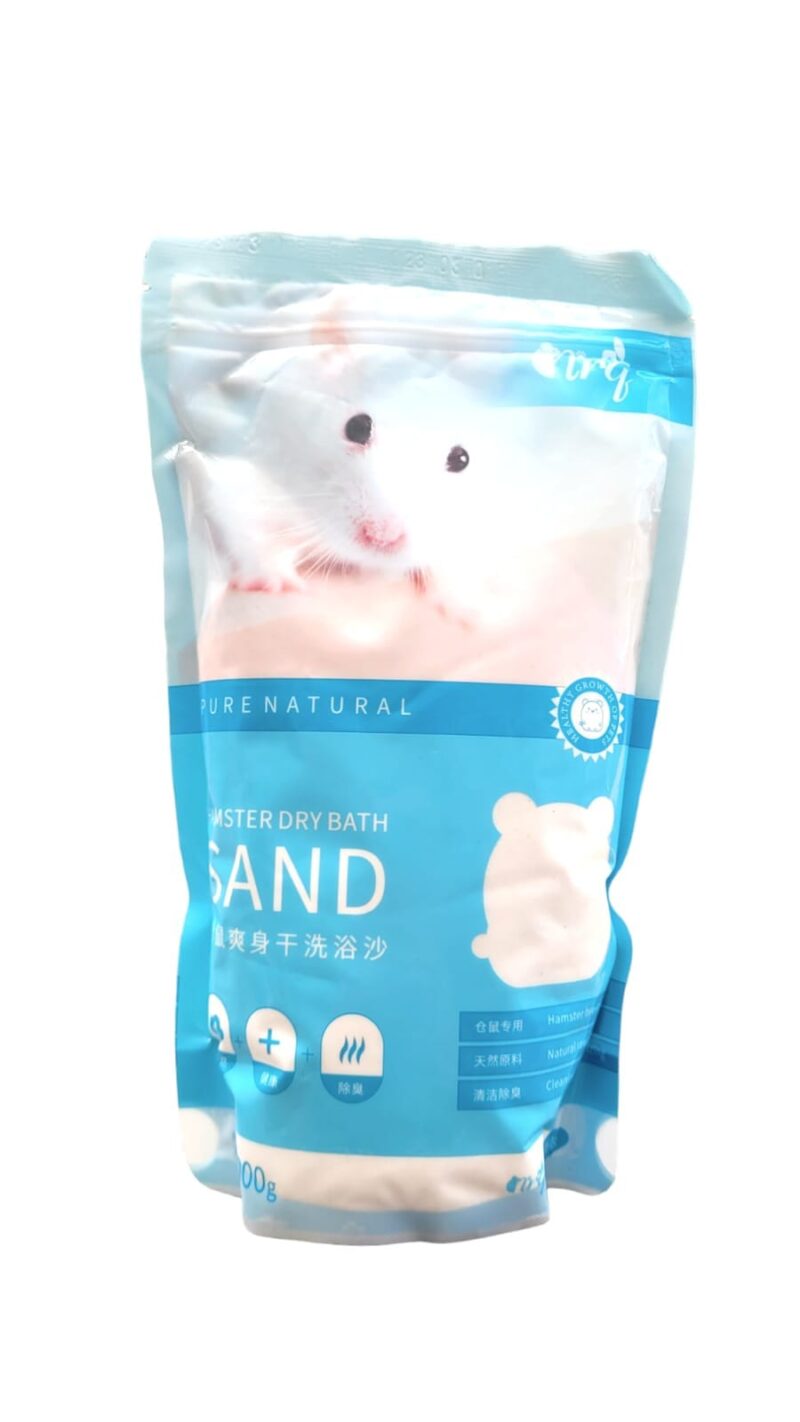 SAND HAMSTER DRY BATH AZUL