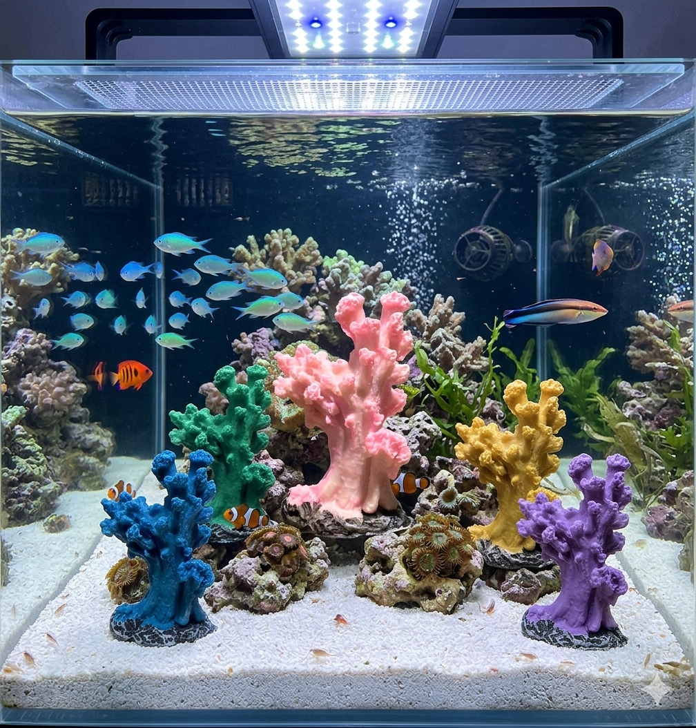 Adorno Mini Coral Rosado R1