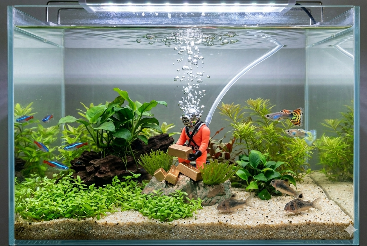 Sea-Treasure Buzo Lingotes de Oro