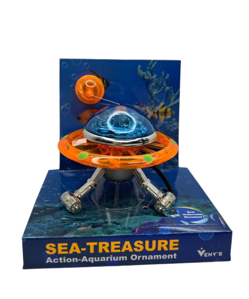 SEA.treasure VENYS CAT: 084- ovni naranja UFO INTERPLANETARY DRIVER