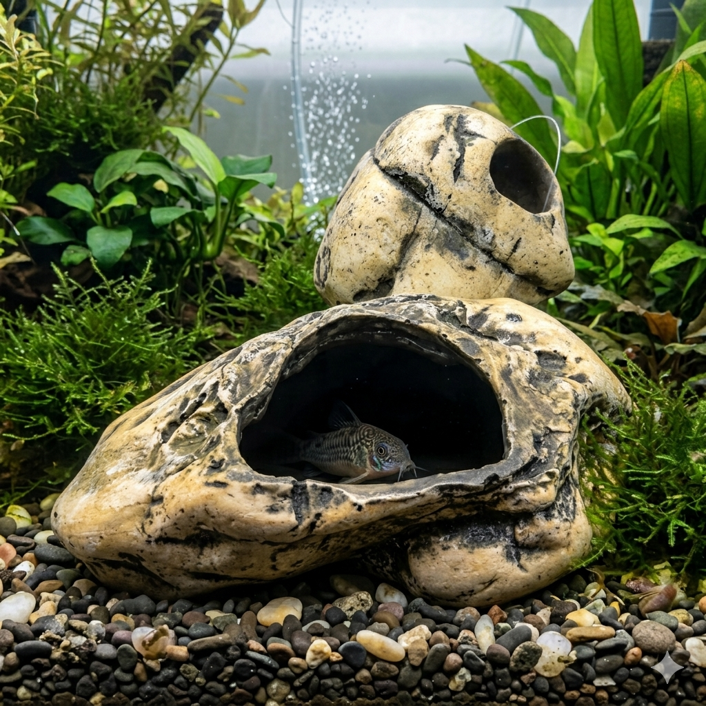 Adorno Roca Desarmable Escondite