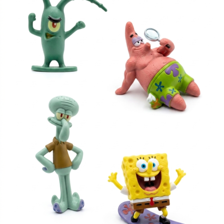 Kit 4 Personajes «Bob Esponja»
