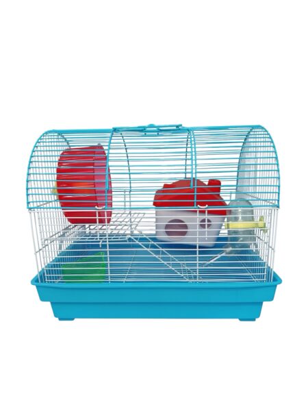 Jaula Lonchera Hamster Celeste