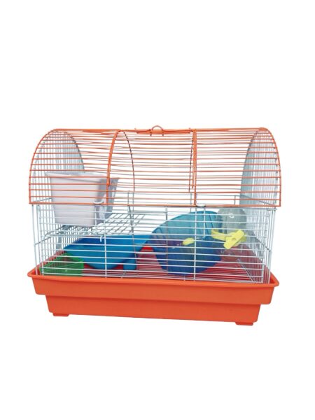 Jaula Lonchera Hamster Naranja