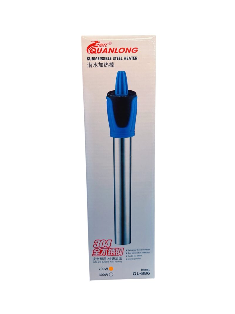 Termostato Sumergible De Acero 200W