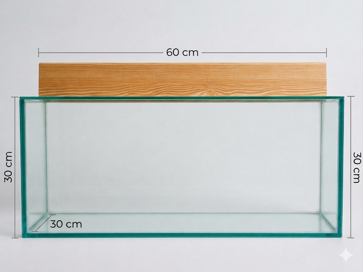 Acuario Con Tapa De 60cm