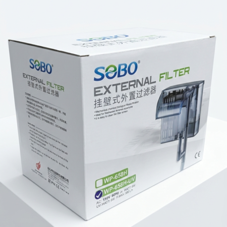 Filtro Externo de Cascada Sobo WP-658H-UV