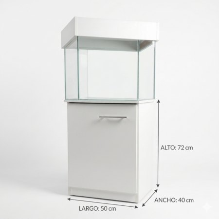 Acuario Living Design White 80lt
