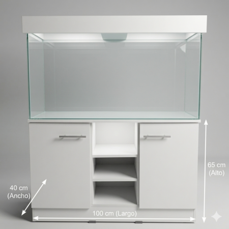 Acuario Living Design White 175lt