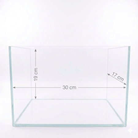 Acuario Vidrio Ultra Claro 11ltr