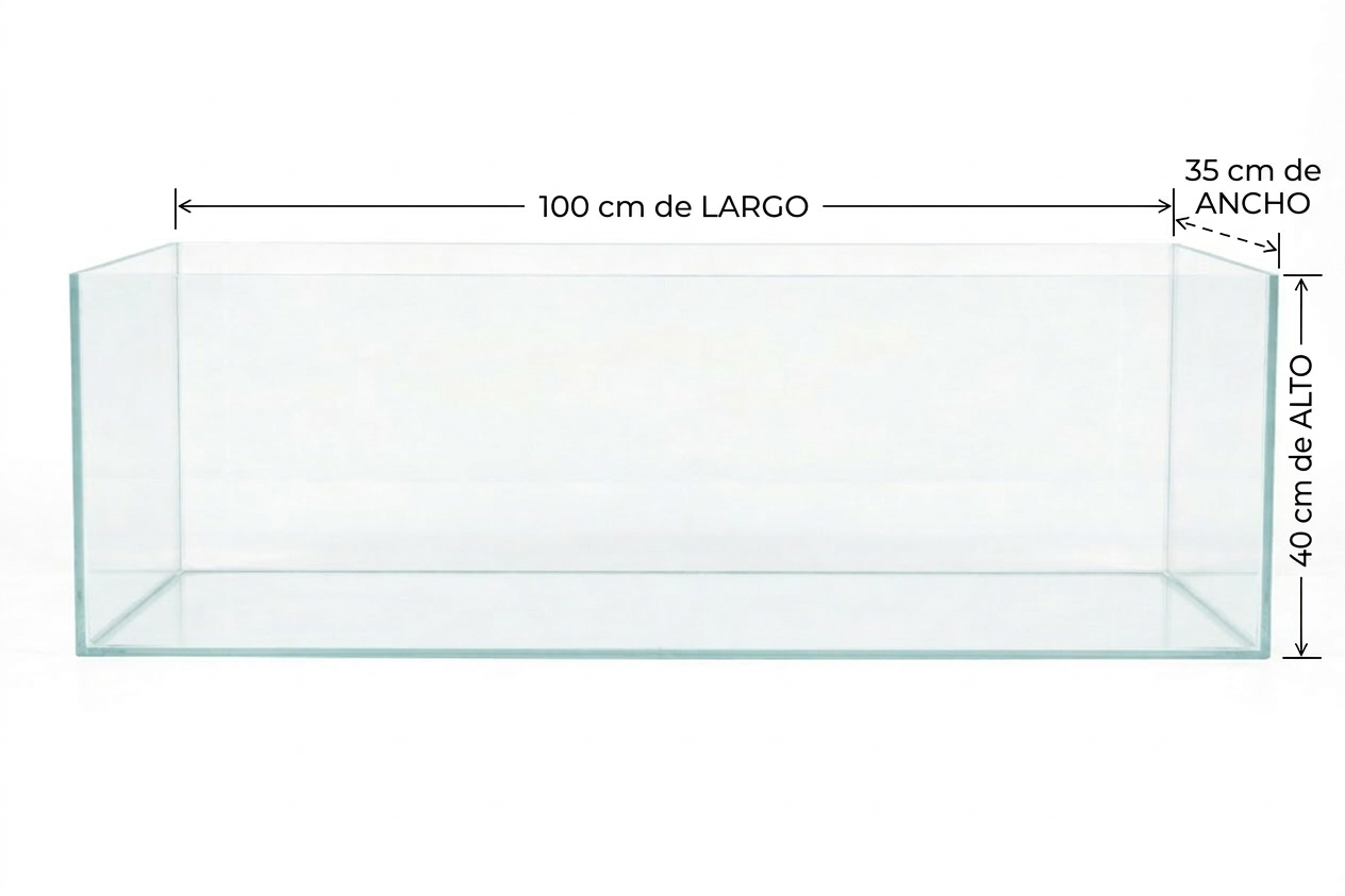 Acuario Natural 140 lt