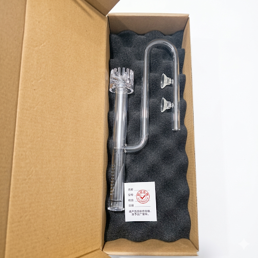 Inflow Vidrio Skimmer Espiral Chihiros Talla M