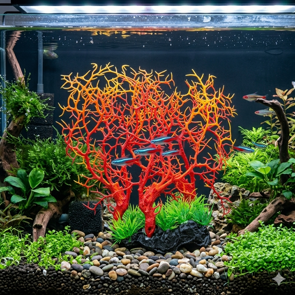 Adorno Coral Ramificado