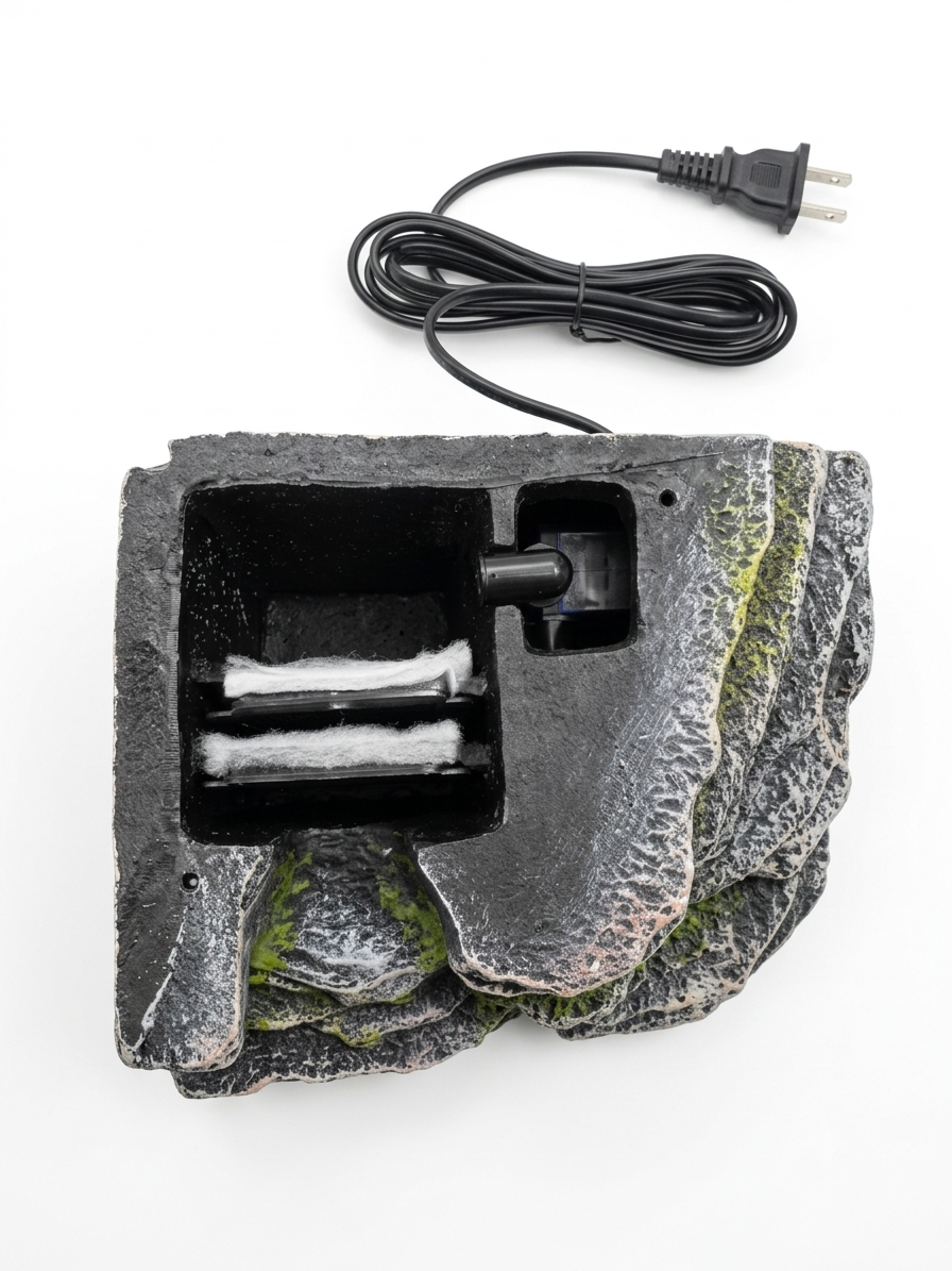 Plataforma Piedra Tortugas Con Filtración - Imagen 2
