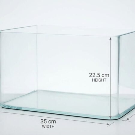Acuario Frontal De Filos Ovalados de 20 cm